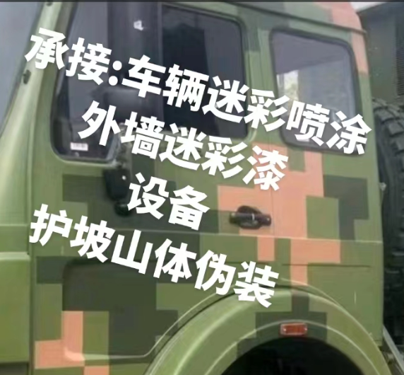 亳州外墙和地面的迷彩漆施工
